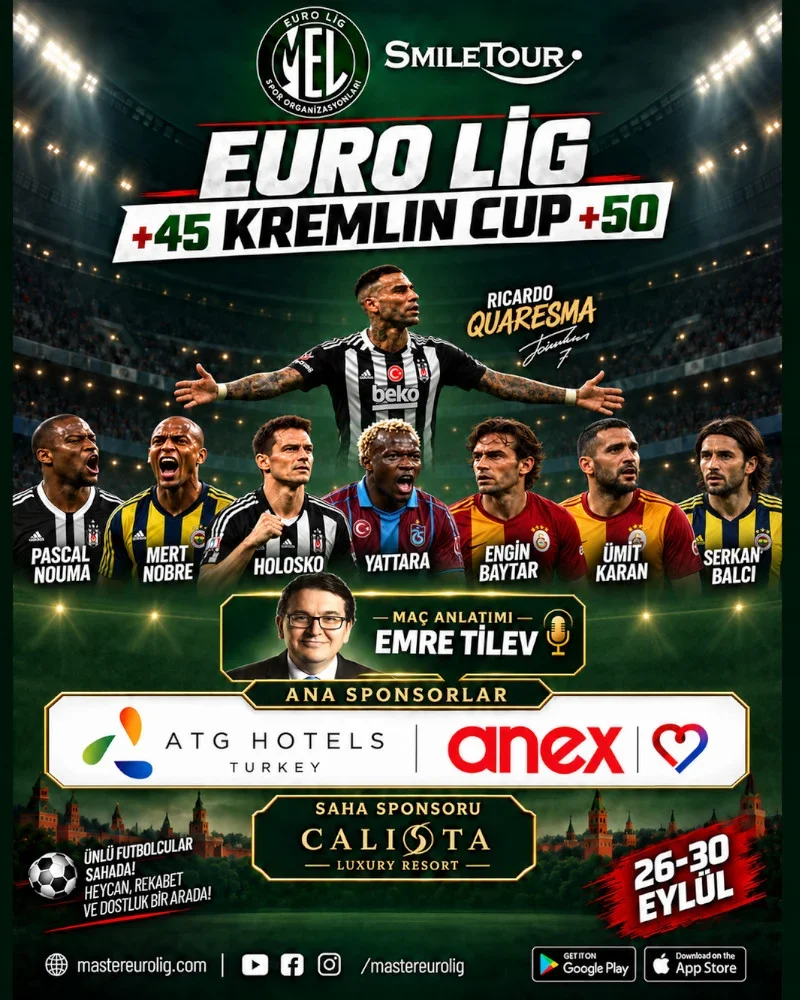 Futbolun yıldızları Antalya’da buluşuyor