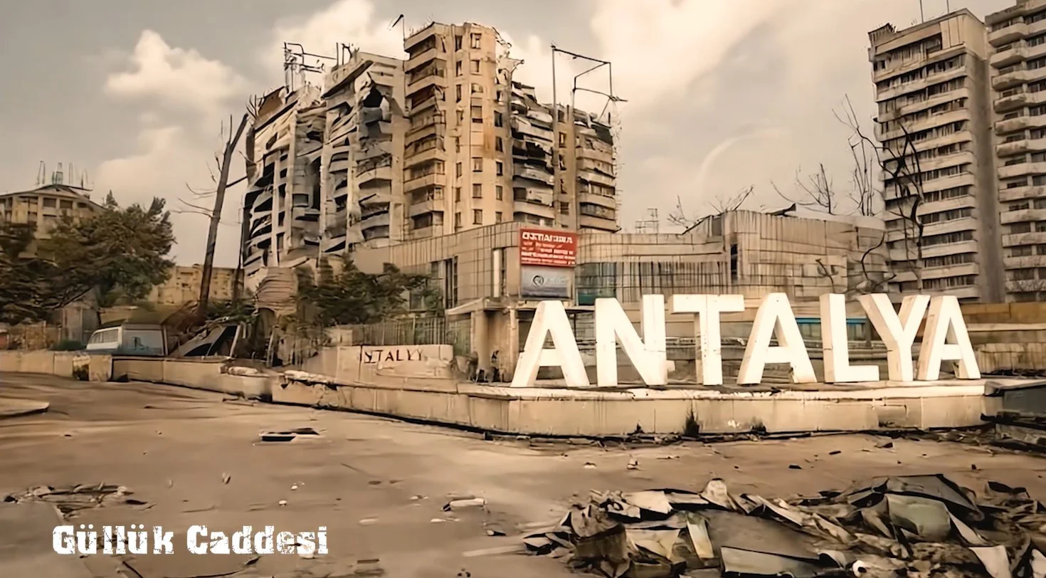 İklim krizinin Antalya’ya getireceği felaket “Kıyamet” filminde