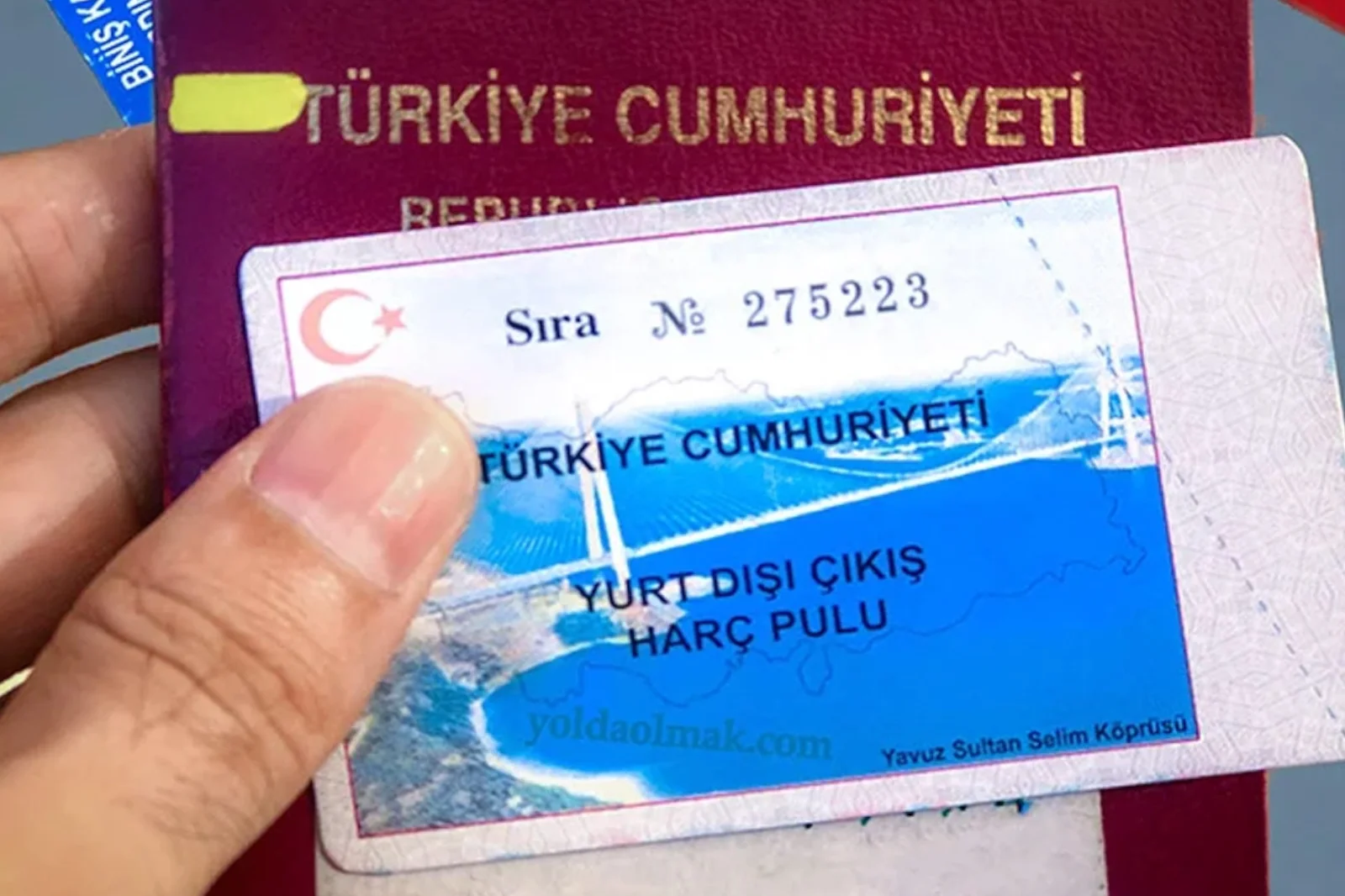 Yurt dışı çıkış harcı 500 TL oldu!
