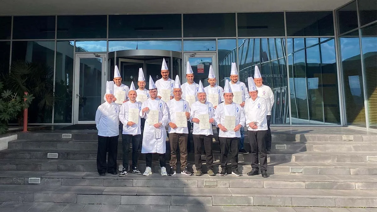 Sherwood Resorts & Hotels şefleri, Le Cordon Bleu'da eğitim aldı