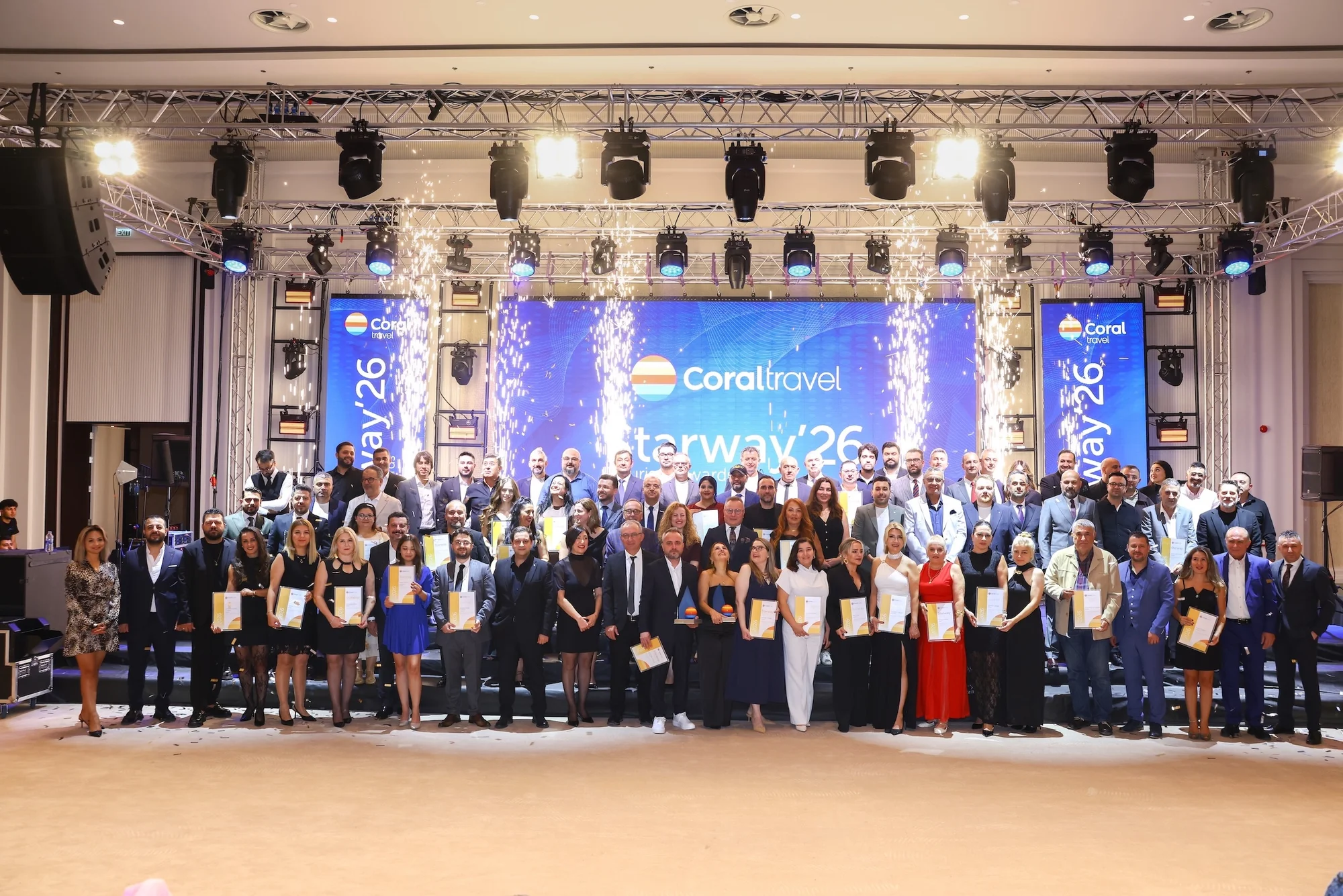 Coral Travel Türkiye Starway Turizm Ödülleri sahiplerini buldu