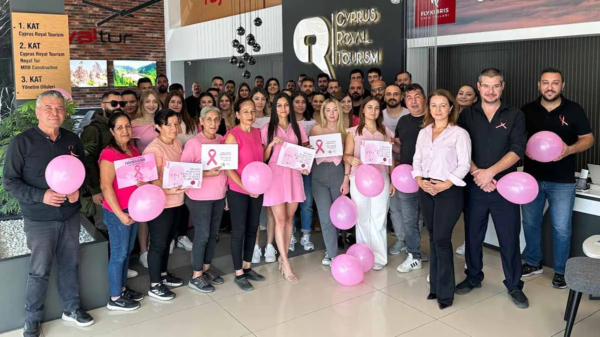 Cyprus Royal Turizm ve Fly Kıbrıs’ta pembe gün