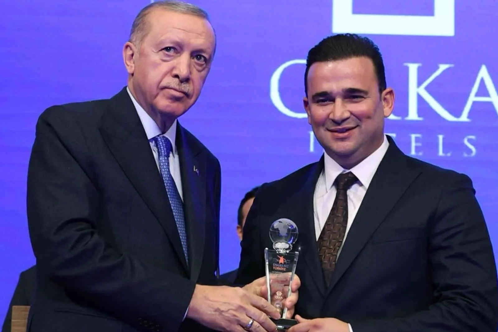 Cumhurbaşkanı Erdoğan’dan Orka Hotels’e Erişilebilirlik Ödülü