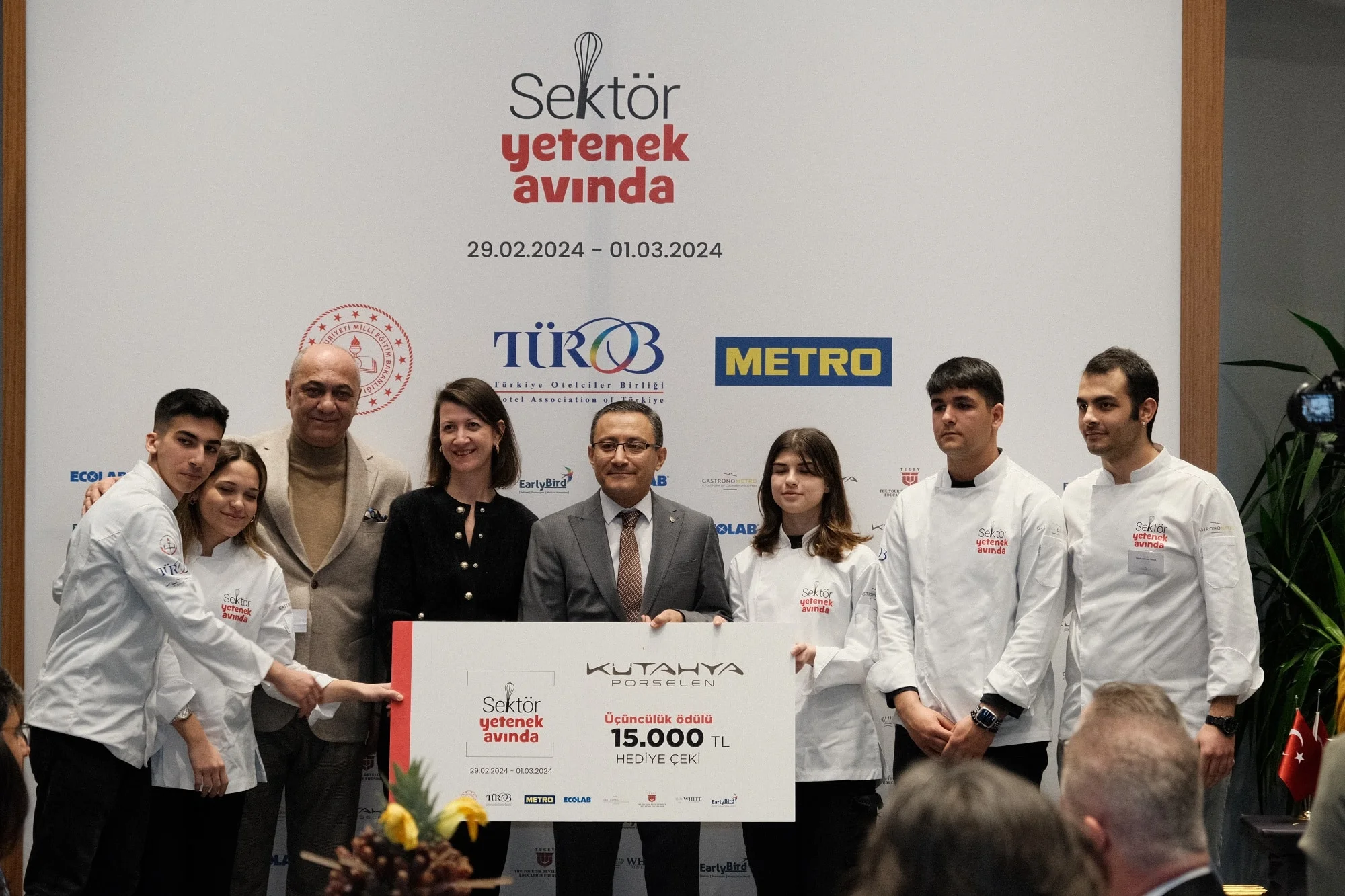 Genç şefler hünerleriyle jüriyi etkiledi