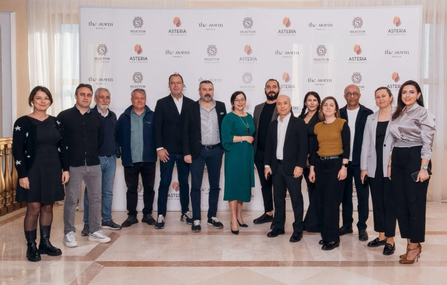 Selectum Hotels, Asteria Hotels ve The Norm Hotels yöneticileri Antalya'da geleceği konuştu