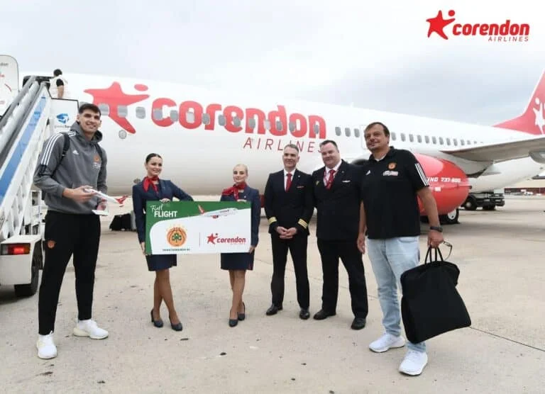 Panathinaikos BC, Corendon Airlines ile uçacak