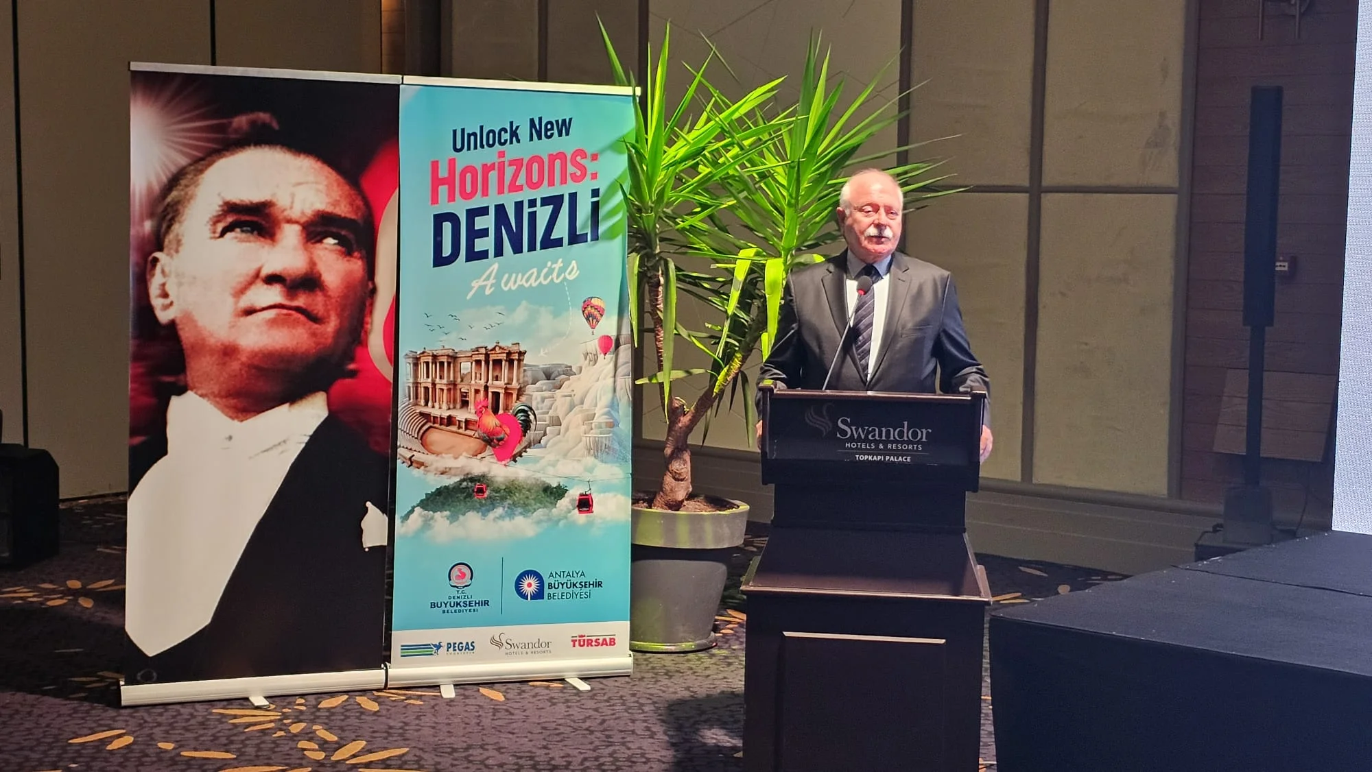 Denizli ve Antalya turizm için güçlerini birleştirdi