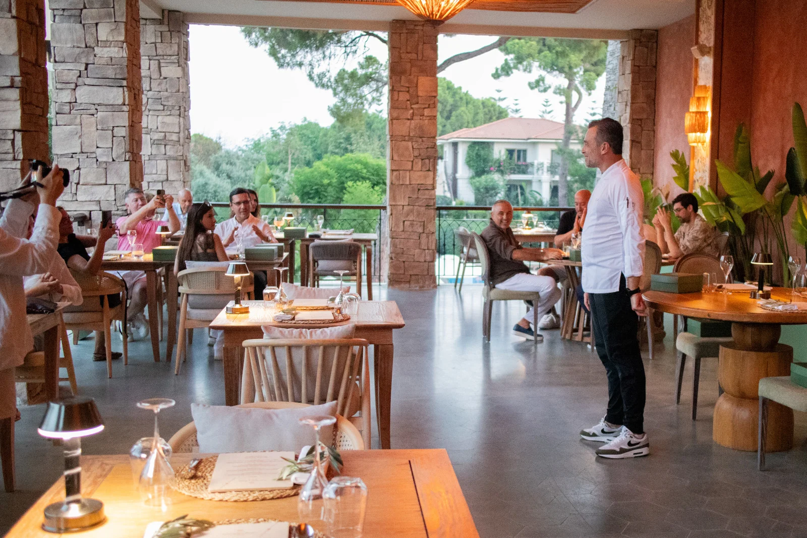Michelin yıldızlı şef Franckelıe Laloum, Ela Excellence misafirlerini ağırladı