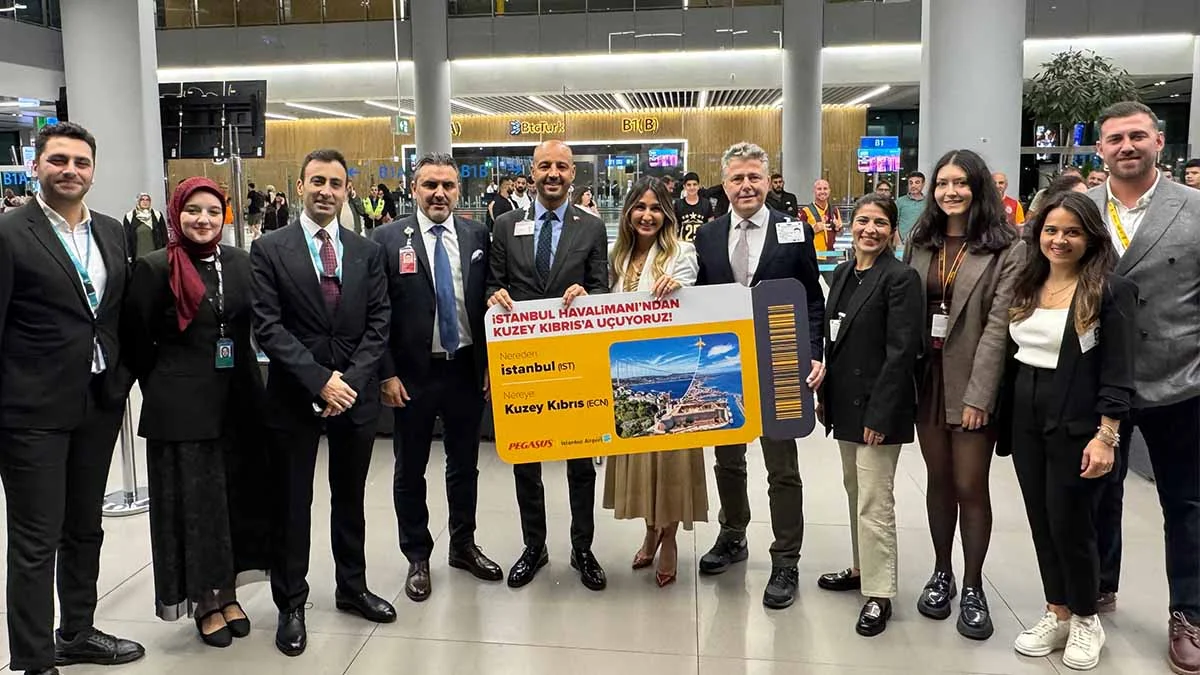 Pegasus, İstanbul Havalimanı'ndan KKTC uçuşlarına başladı