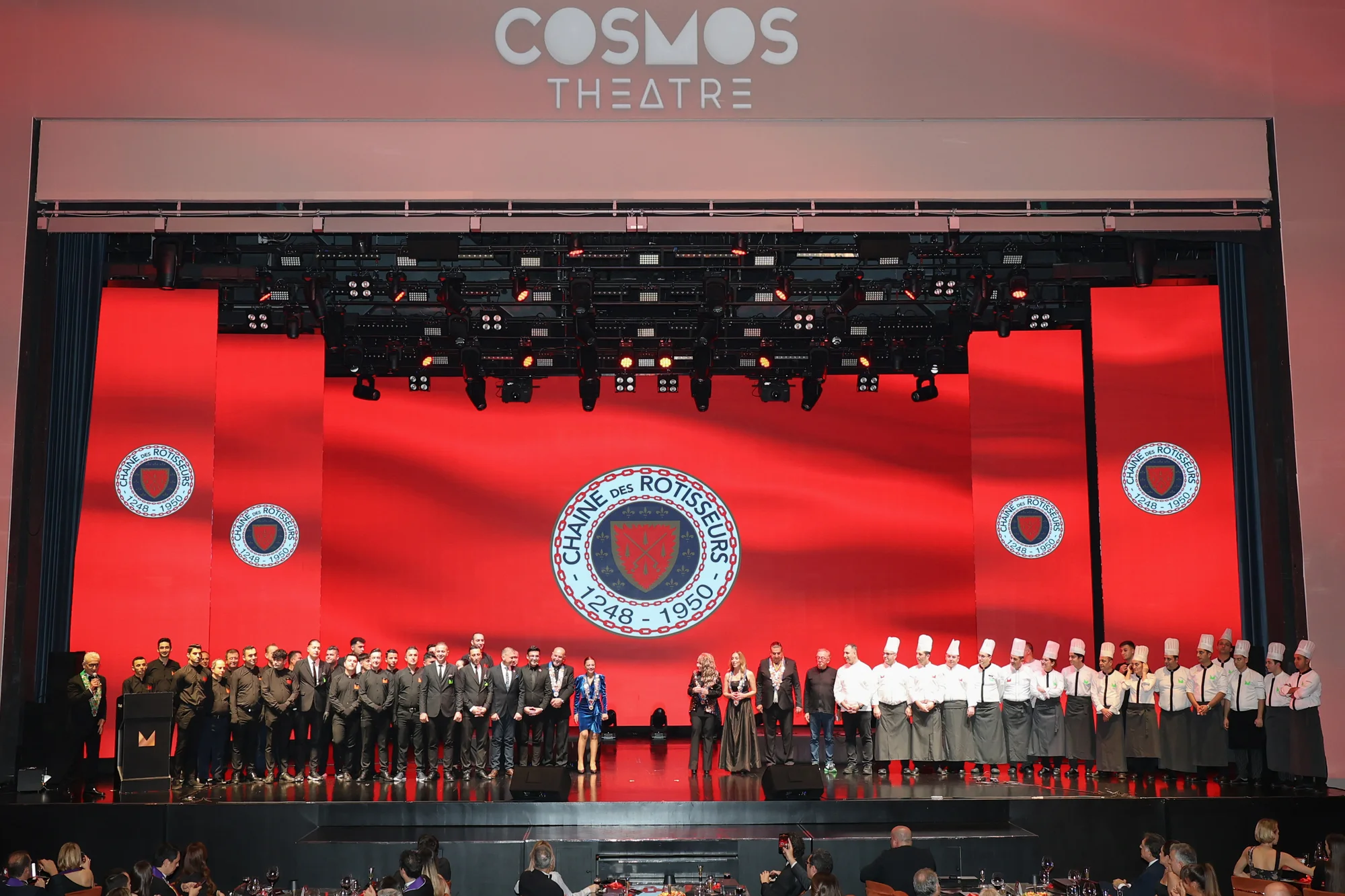 Cosmos Theatre, gastronomi tutkunlarını ağırladı