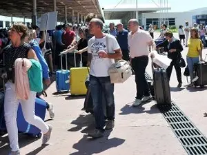 Yabancı ziyaretçi sayımız yüzde 6,43 azaldı