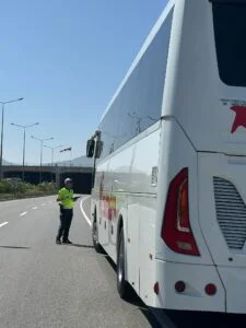 Antalya’da tur otobüslerine sıkı denetim