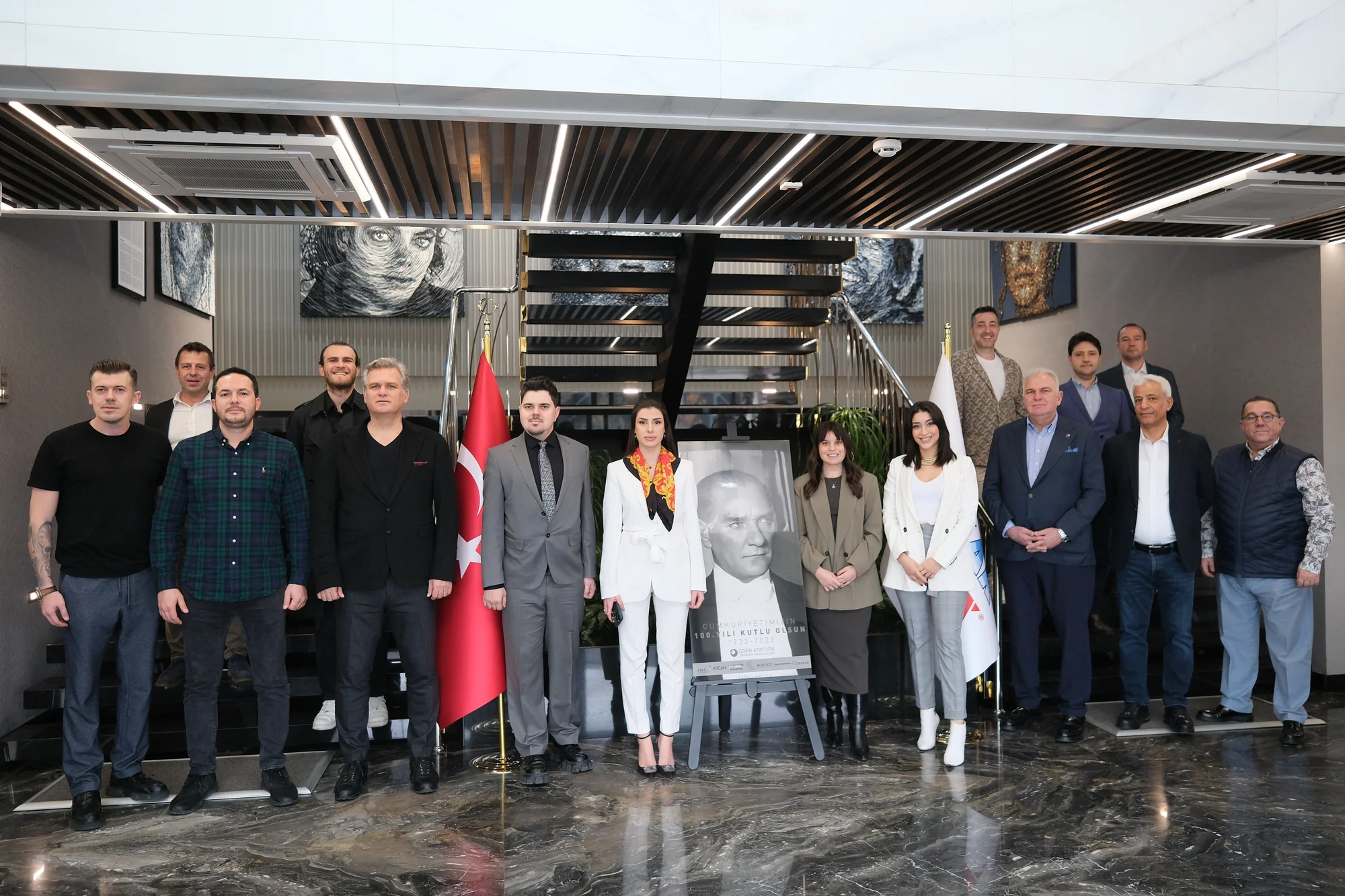 Tolkar, otel çamaşırhane müdür ve şeflerini ağırladı