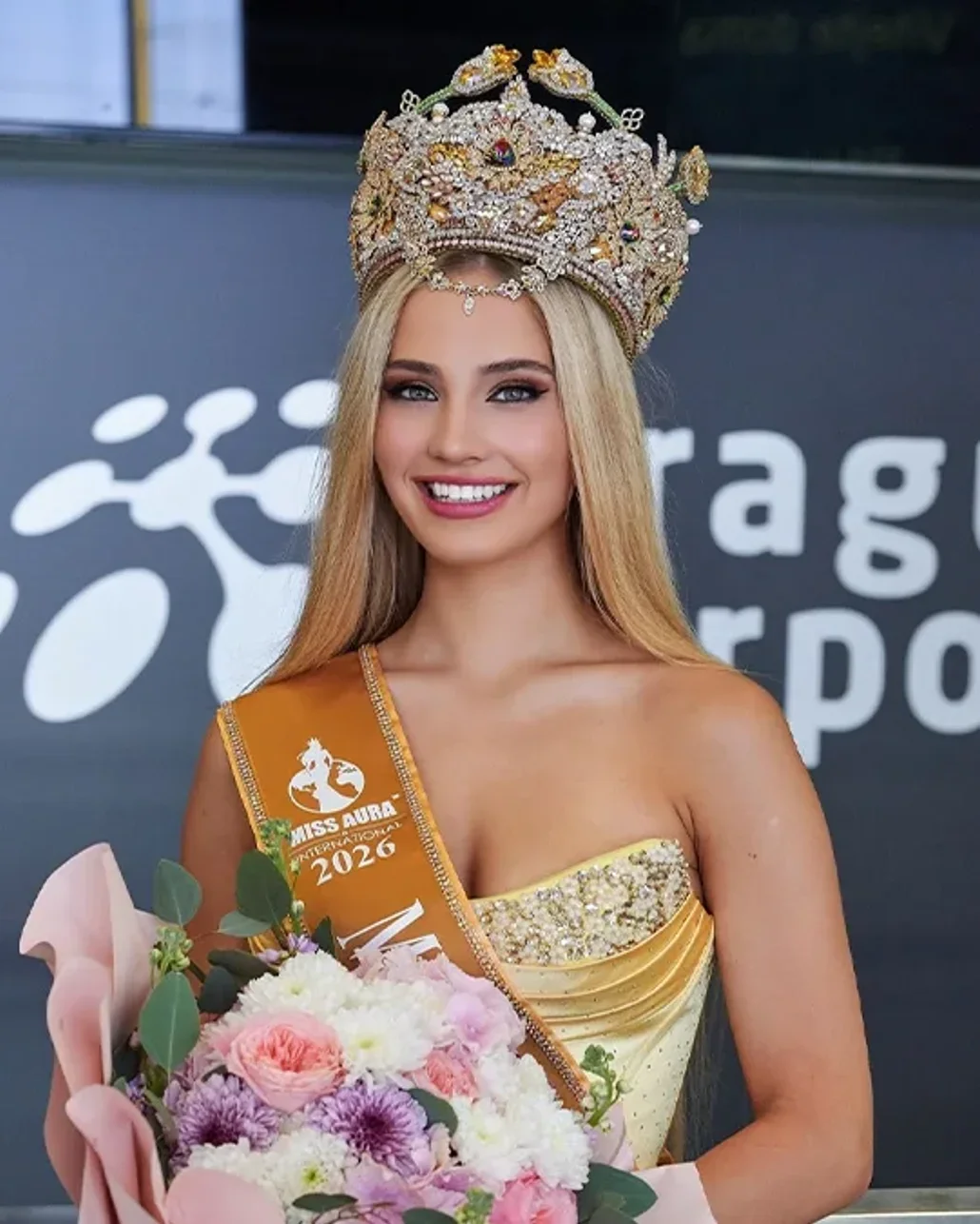 Miss Aura International 2026 Isabella Rossini Antalya’ya geri döndü