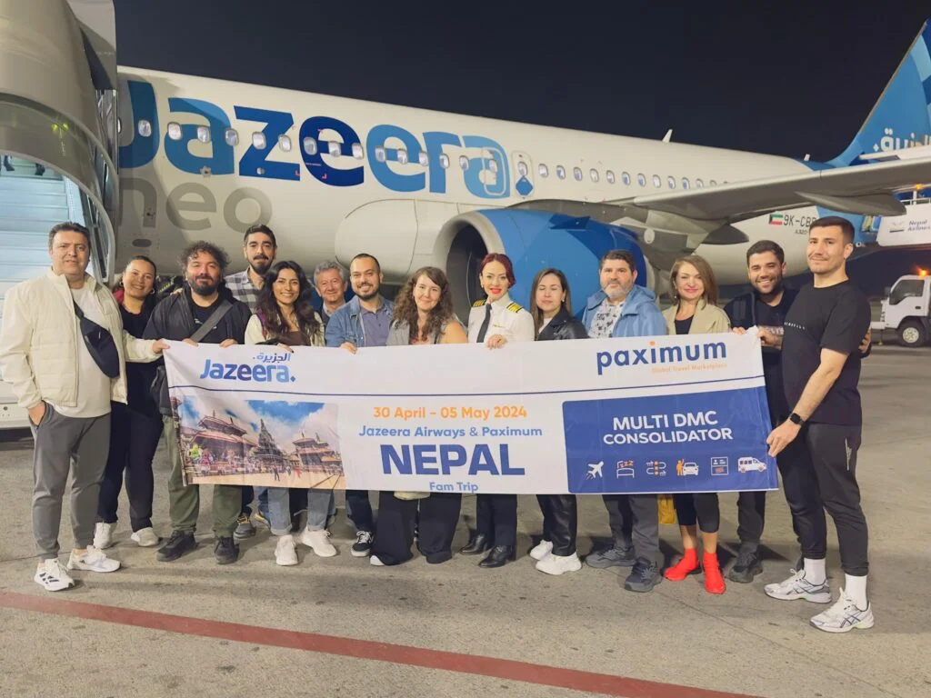 Jazeera Airways ve Paximum seyahat acentelerine Nepal’i tanıttı