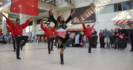 Fraport TAV Antalya Havalimanı’nda 19 Mayıs coşkusu