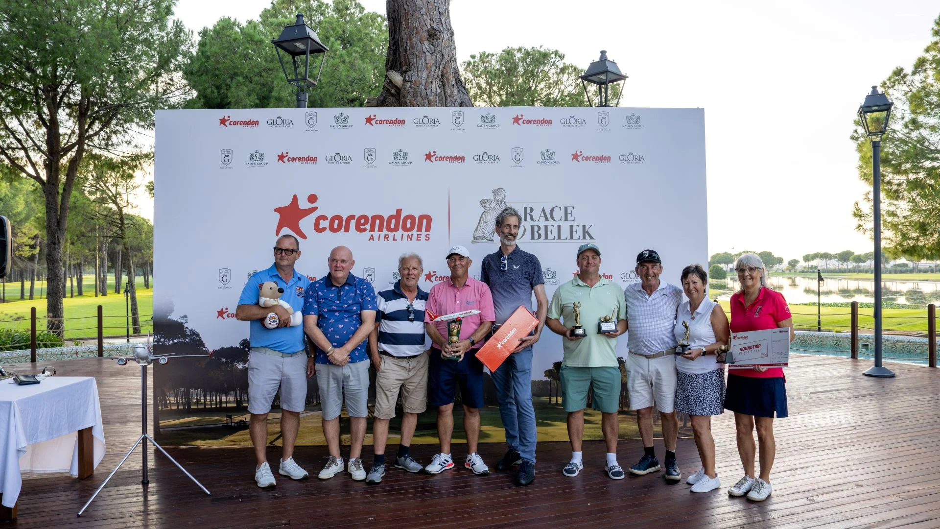 Corendon Airlines, Kaden Group ve Gloria Hotels & Resorts iş birliğiyle düzenlenen Race to Belek tamamlandı