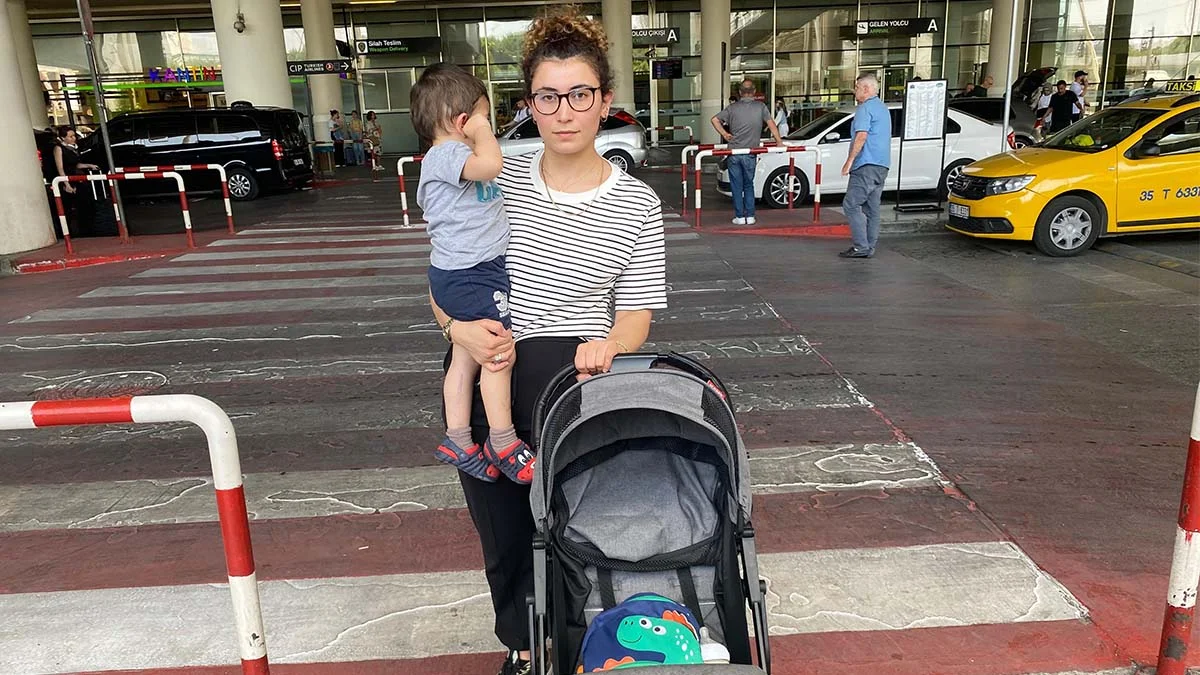 Yolcunun kendisi İzmir'e valizi ise Muş'a gitti