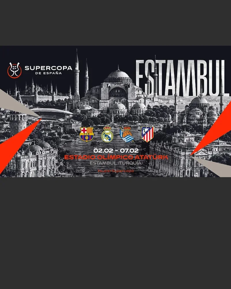 Resmi açıklama geldi: Real Madrid, Barcelona, Atletico Madrid ve Real Sociedad İstanbul’a geliyor
