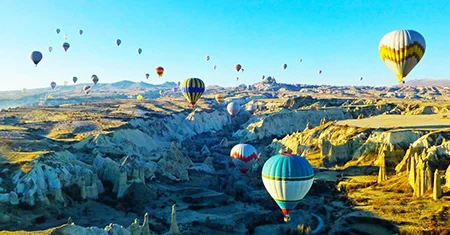 Başkandan, 'balon turu' hediyeli Kapadokya kampanyası