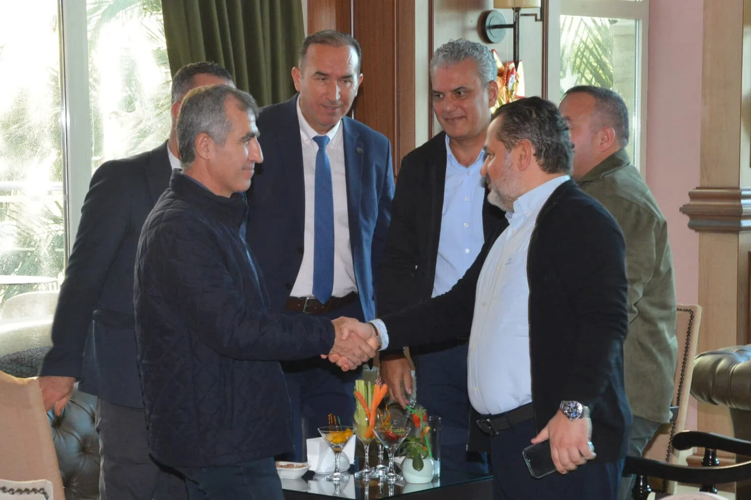 Sherwood ve Greenwood Otelleri yöneticileri yeni yılı kutladı