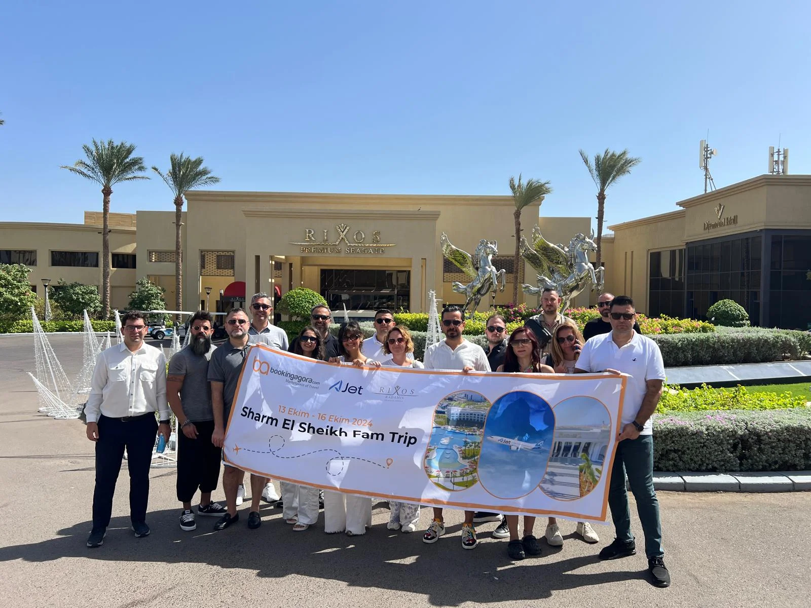 BookingAgora, Ajet ve Rixos Hotels, seyahat acentelerine Sharm El Sheikh’i tanıttı