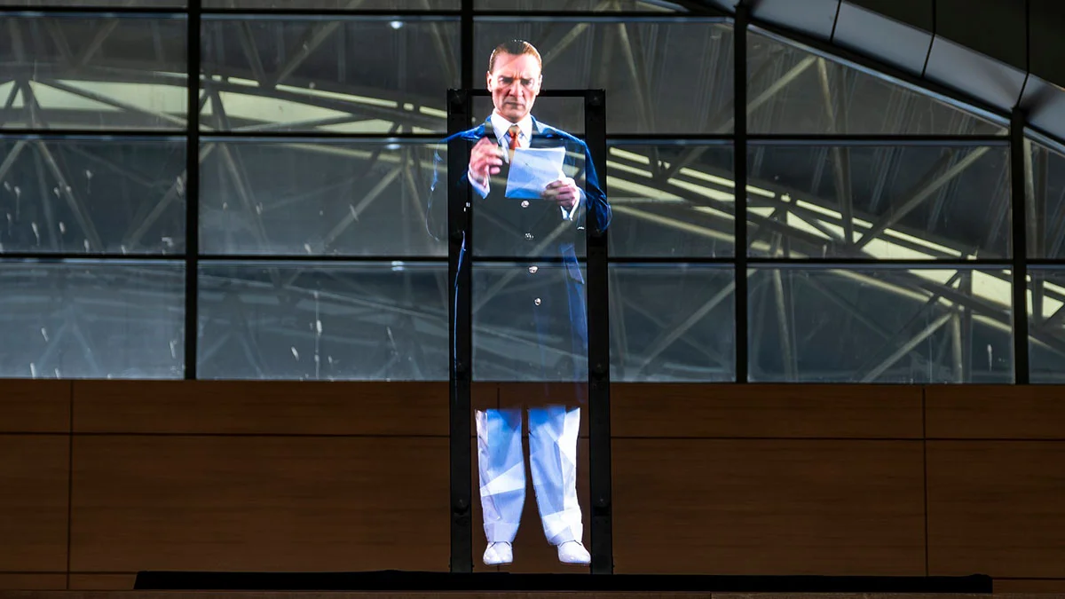 Atatürk, Sabiha Gökçen Havalimanı'nda özel bir hologram izletiyisle anıldı