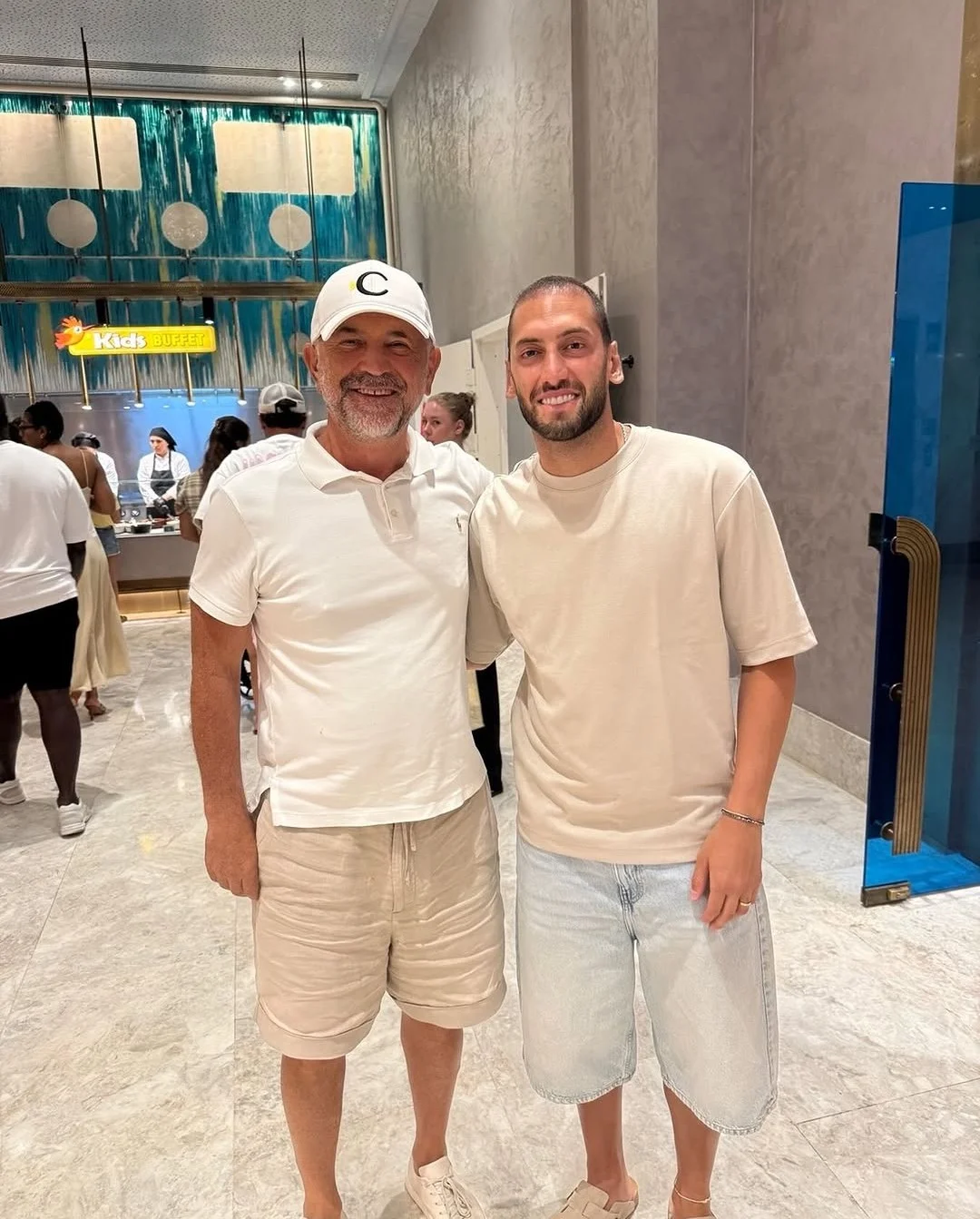 Hakan Çalhanoğlu sezon öncesi tatili için Cullinan Belek’i tercih etti