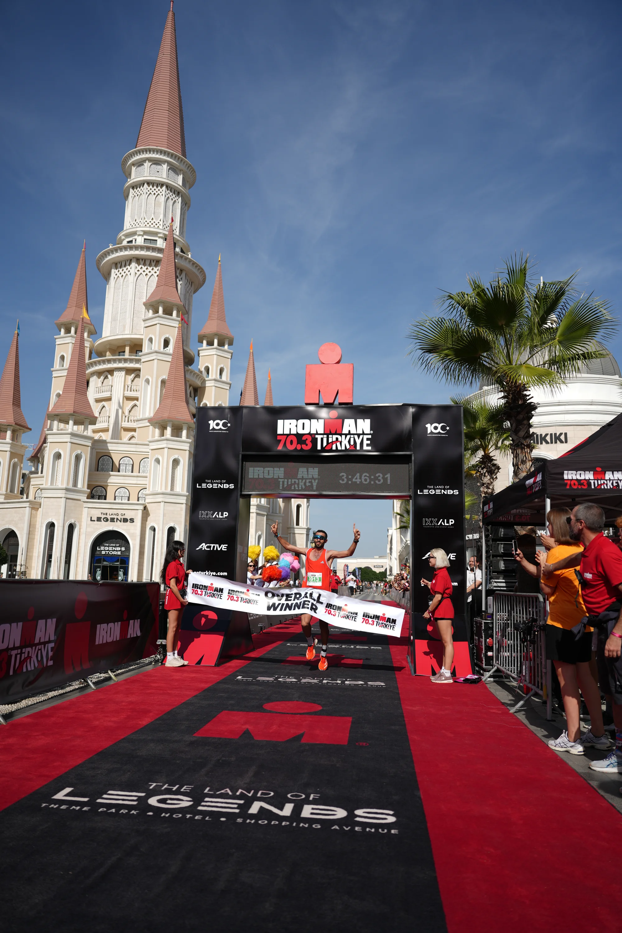 86 ülkeden 1600 sporcu; The Land Of Legends’da yarıştı