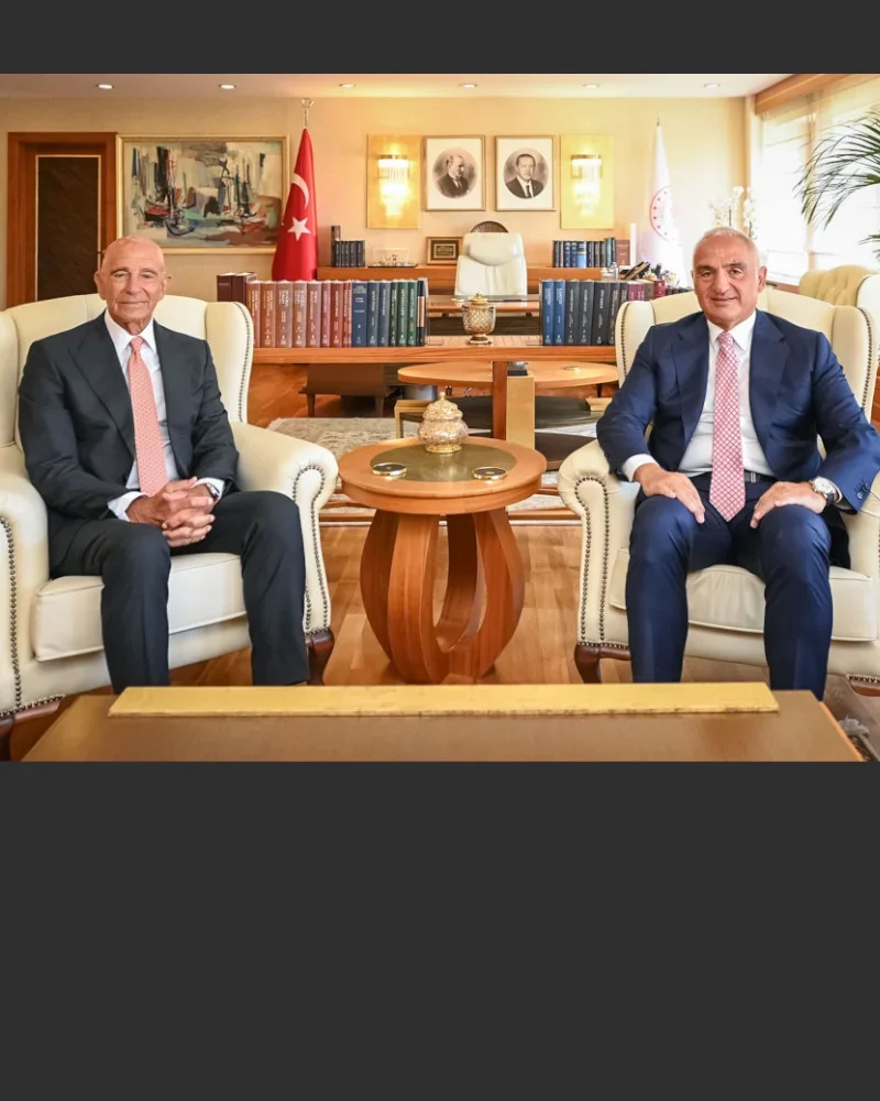 Bakan Ersoy, ABD Büyükelçisi Barrack ile bir araya geldi