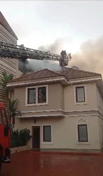 Antalya’da 5 yıldızlı otelde korkutan yangın