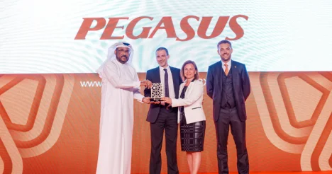 Pegasus’a Uluslararası İş Mükemmelliği Ödülü