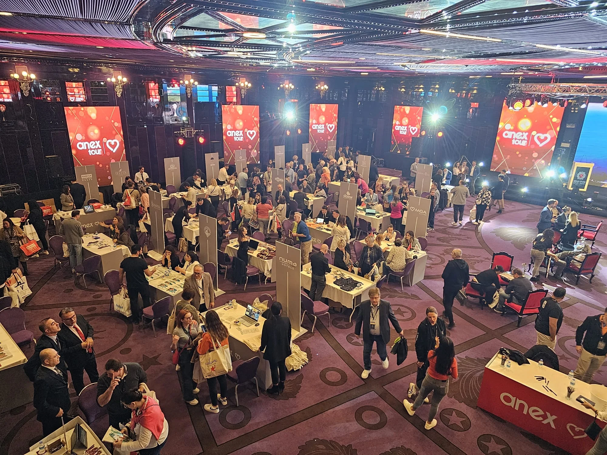 Anex Almanya, 400 acentesini Antalya'da otellerle buluşturdu