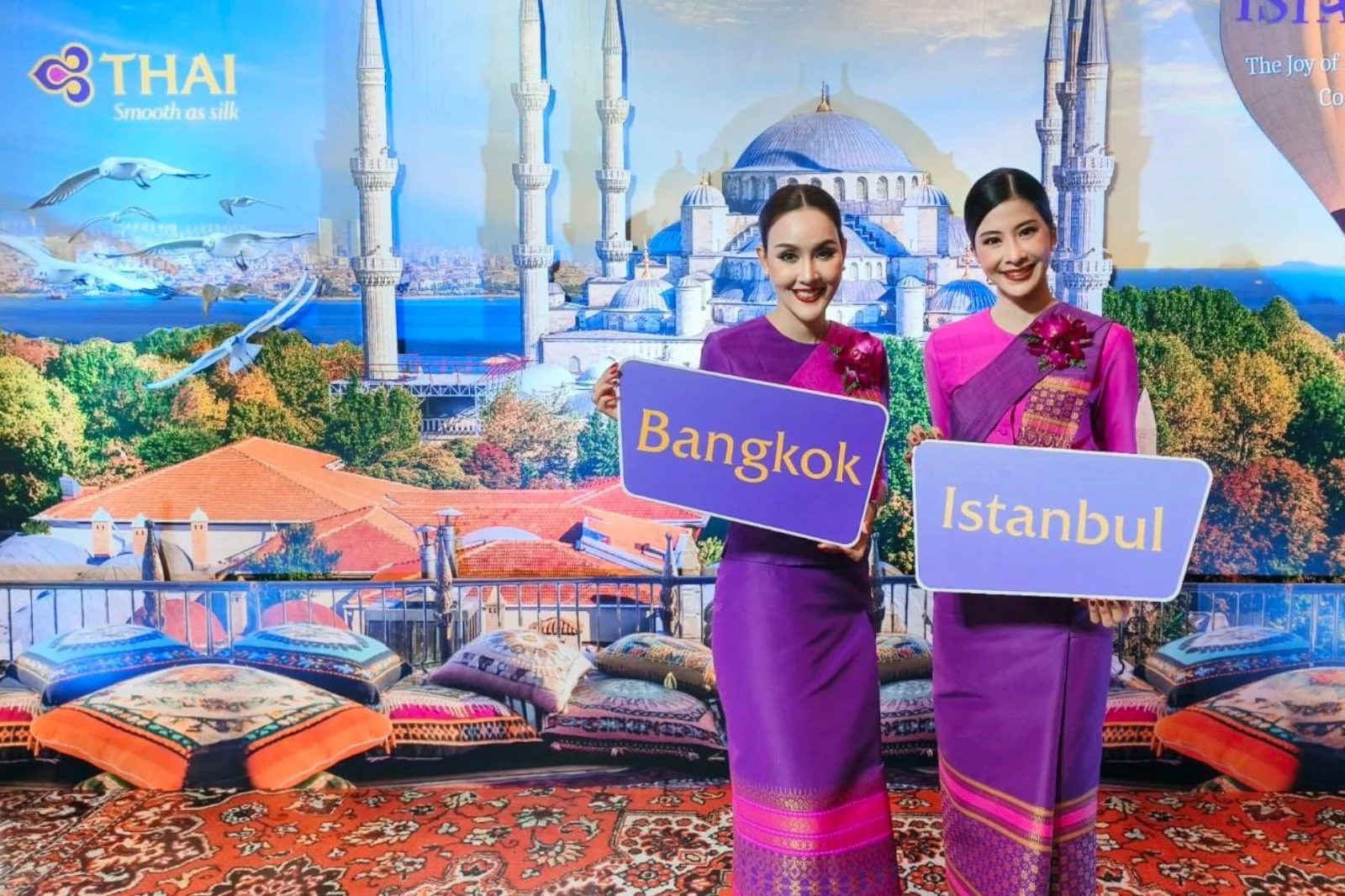 Tayland ulusal havayolu şirketi Thai, Türkiye'ye direkt uçuşlara başlıyor