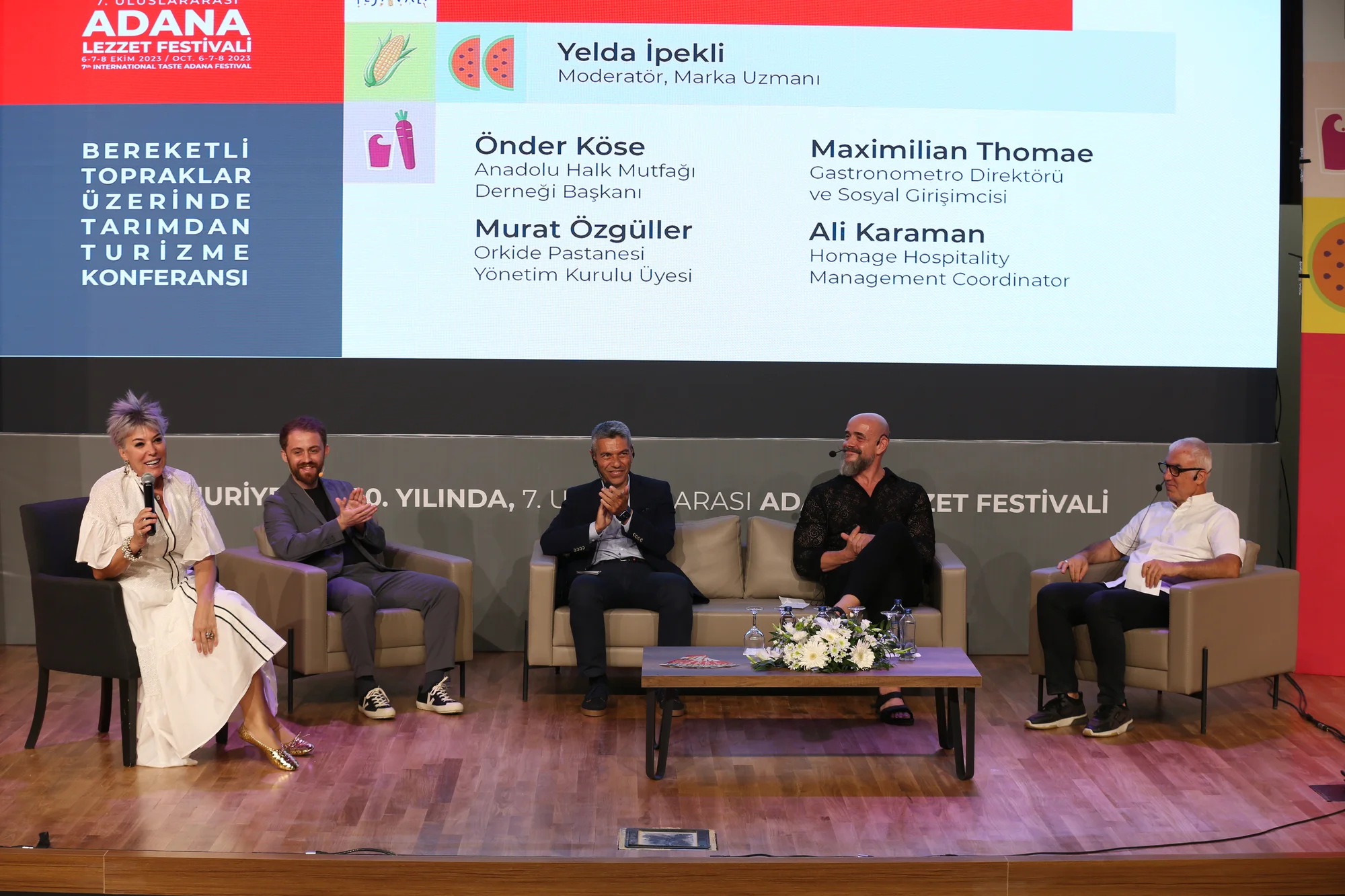 Gastronomi dünyasının etkin isimleri Adana’da Türkiye gastronomisini konuştu