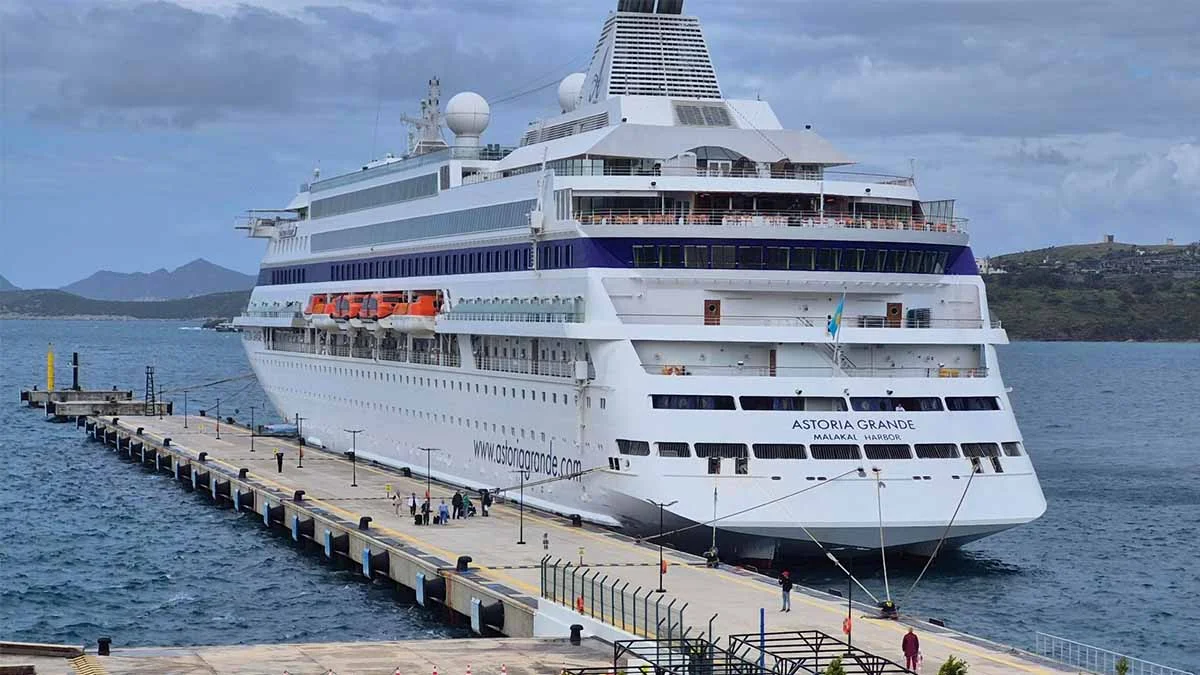 Bodrum’da kruvaziyer sezonu başladı: Turizmcilerin beklentisi yüksek
