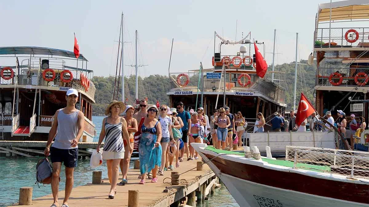 Muğla, 2025 yılında 3,4 milyon yabancı turist ağırladı