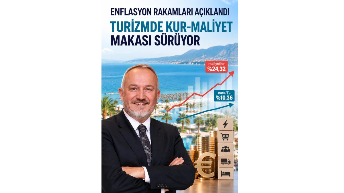 Kaan Kavaloğlu: “Enflasyondaki düşüş olumlu, ancak turizm açısından tablo farklı”