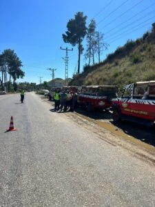 Antalya'da safari araçları denetlendi