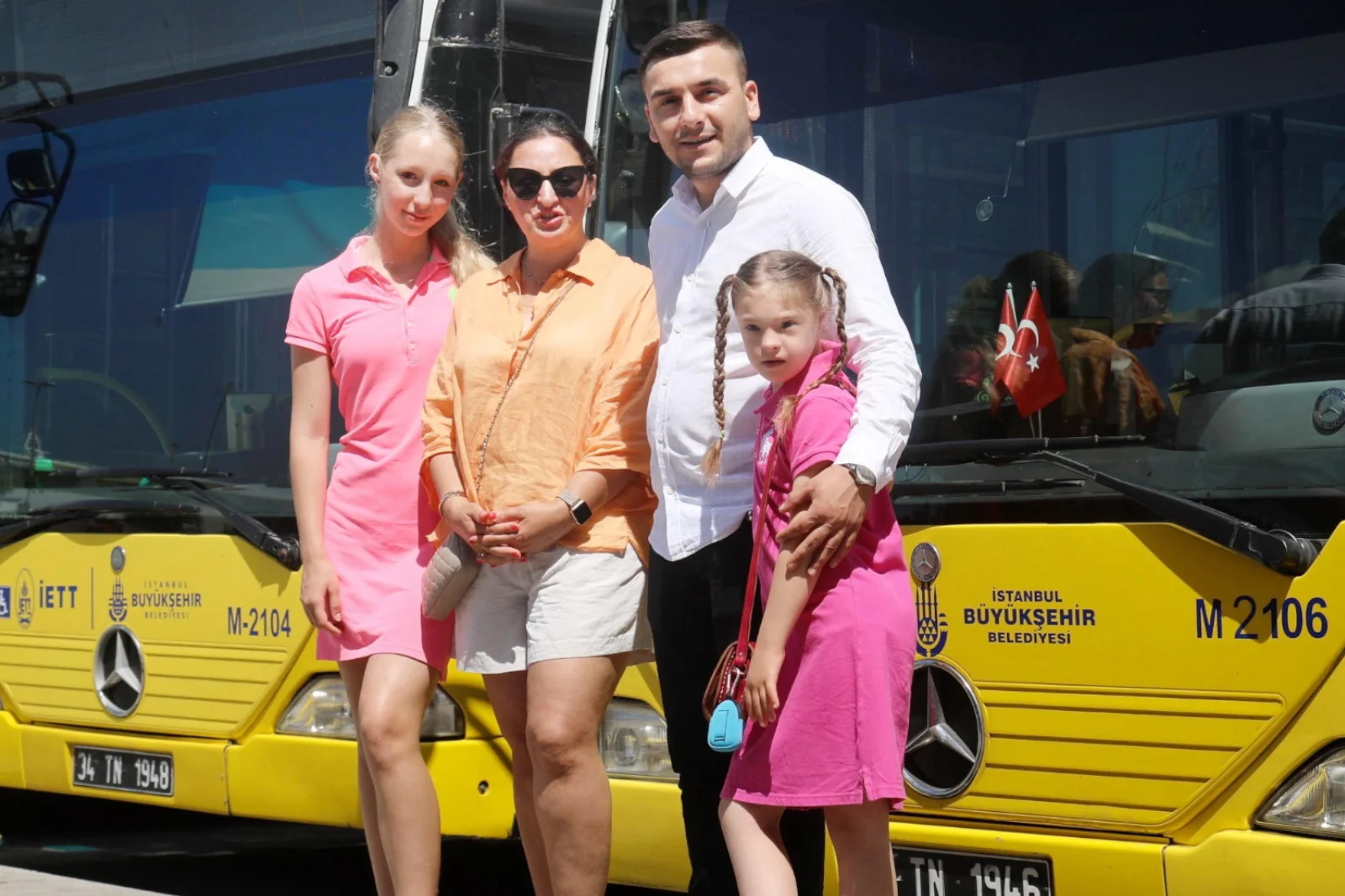 Down sendromlu küçük turist, otobüs şoförünün dikkati sayesinde bulundu