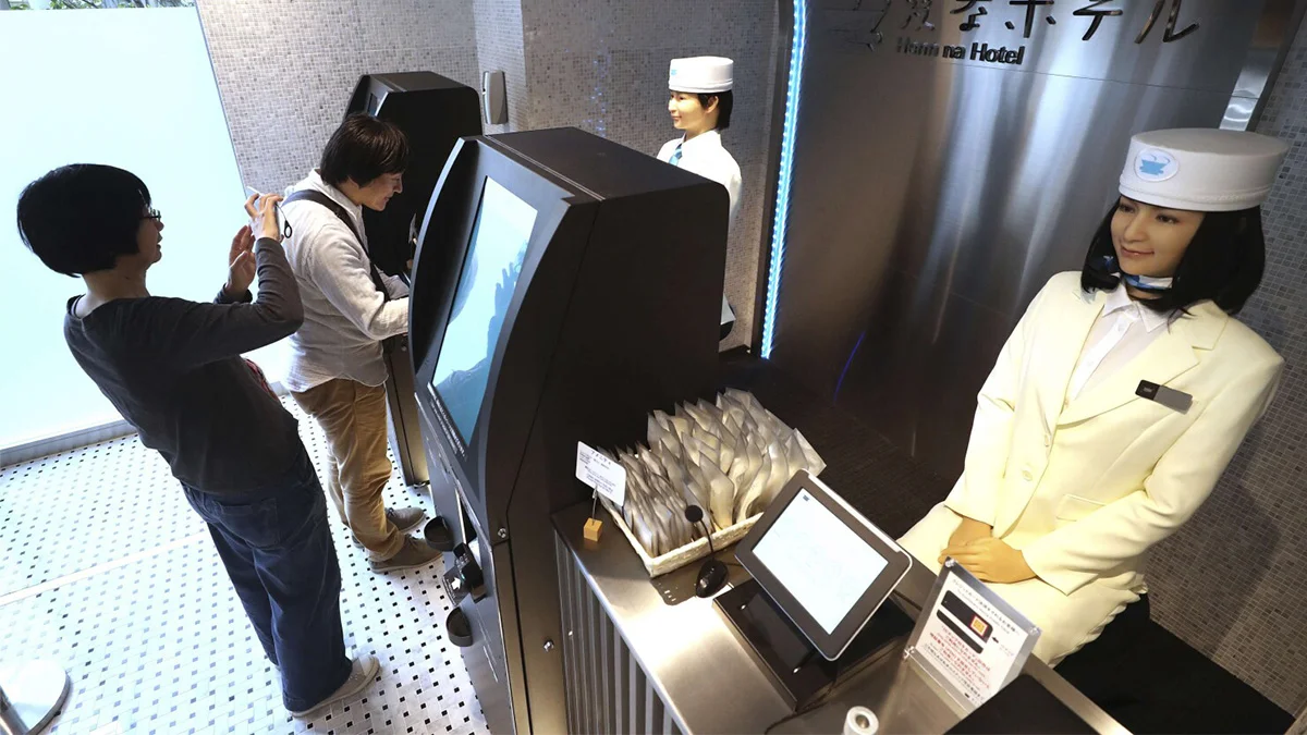 Bu otellerde tek bir insan bile çalışmıyor