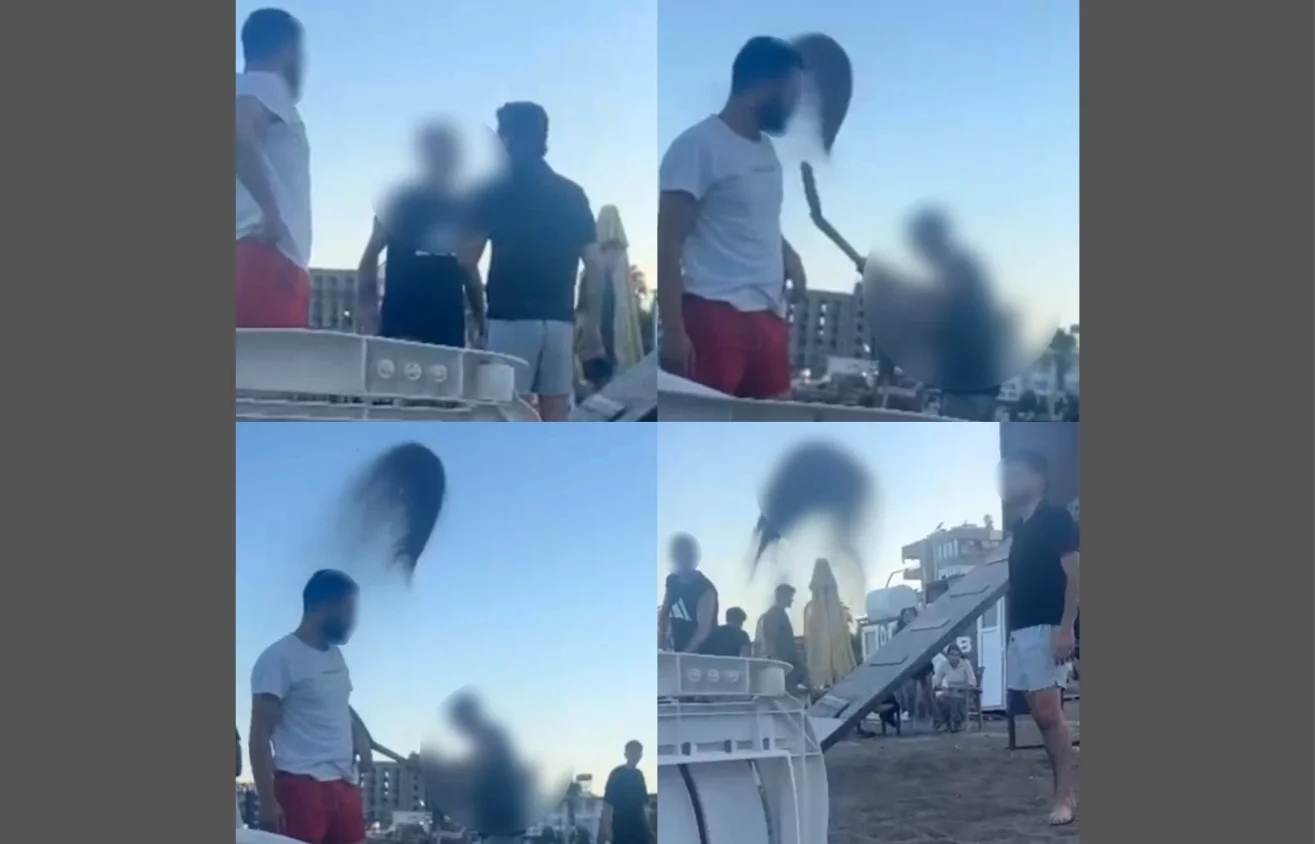 Şezlong kiralamayan gençleri, üzerlerine kum atarak plajdan kaldırmak isteyen iki işletmeci gözaltına alındı