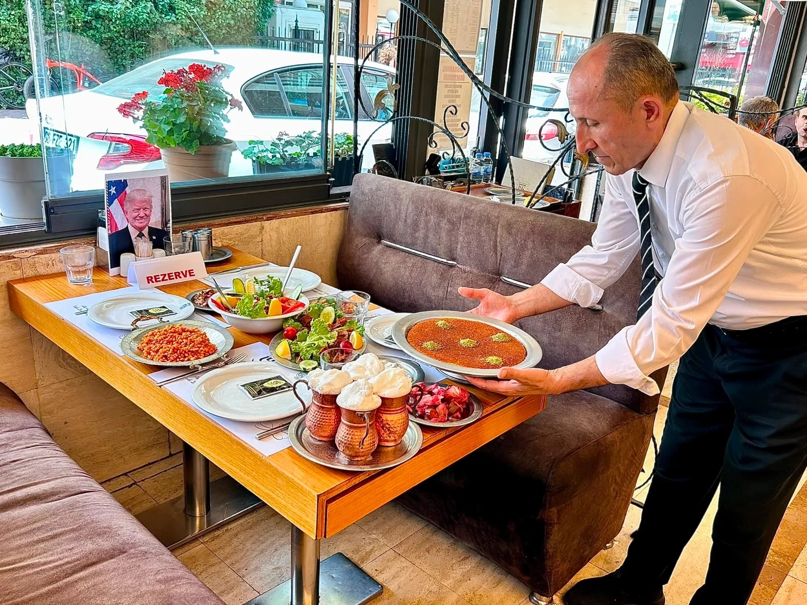 Trump kebabçı