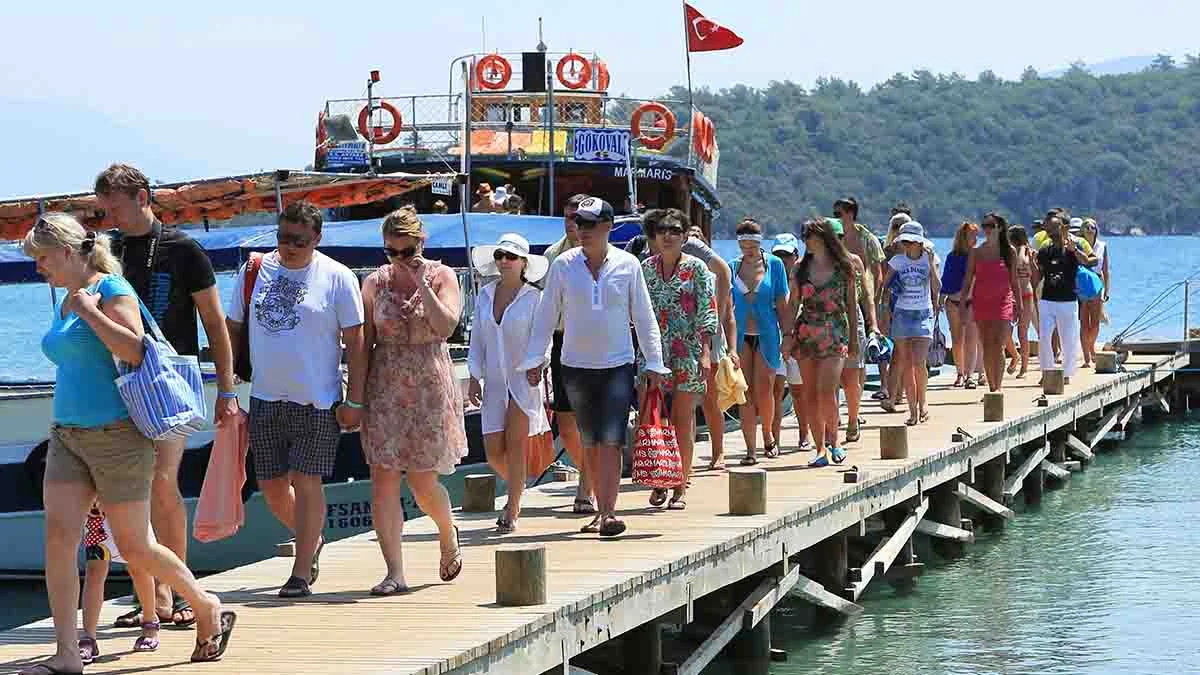Muğla’ya gelen turist sayısı yüzde 8 arttı: En çok İngiliz turist geldi