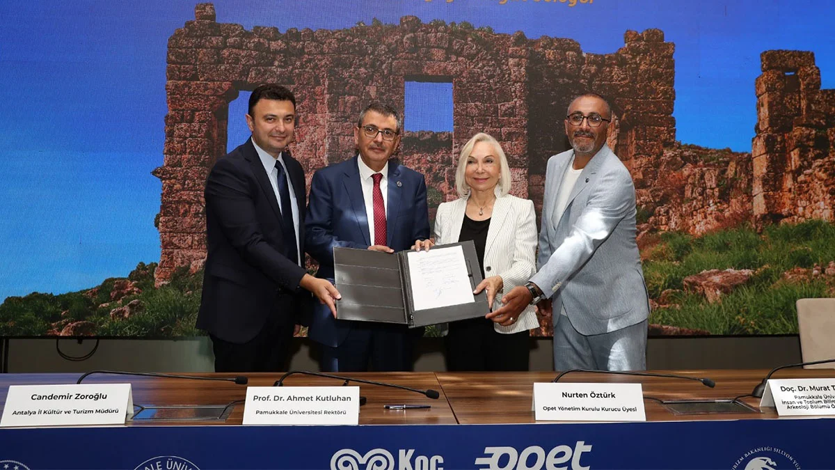 OPET, Antalya’daki Sillyon Antik Kenti’nin kazı sponsoru oldu