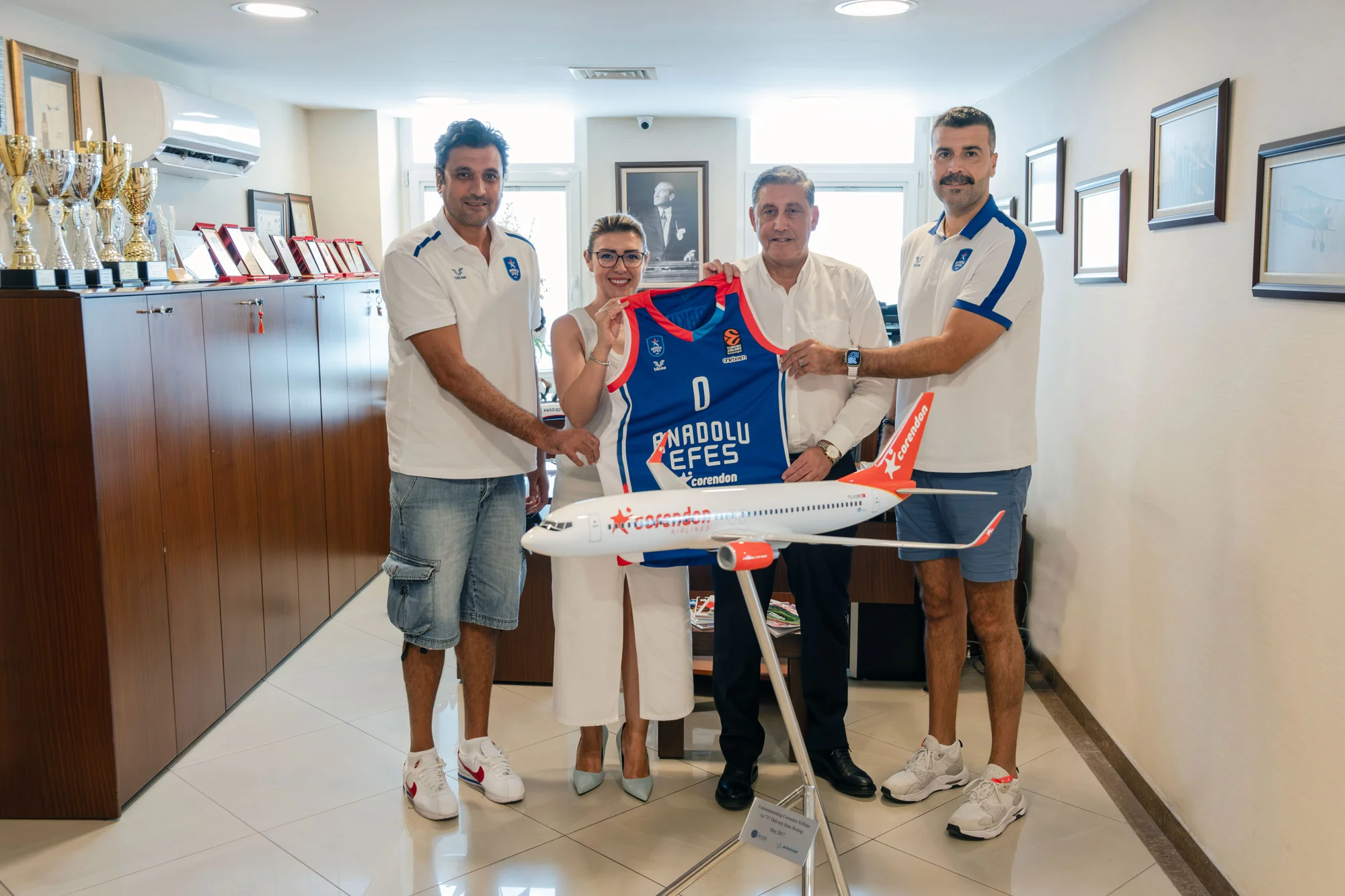 Anadolu Efes, Corendon Airlines ile yeni zaferlere uçmaya devam edecek