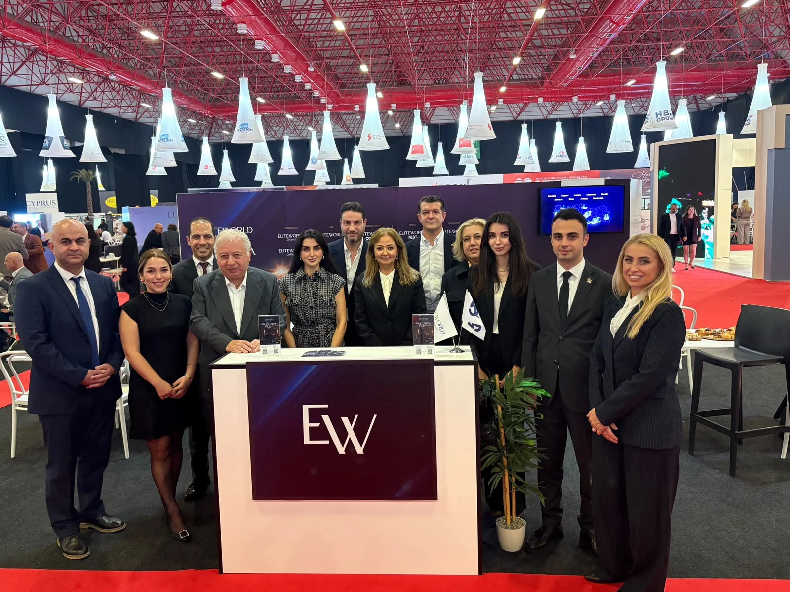Elite World Hotels, Antalya Turizm Fuarı’nda 50 yıllık deneyimini sektör profesyonelleriyle paylaştı