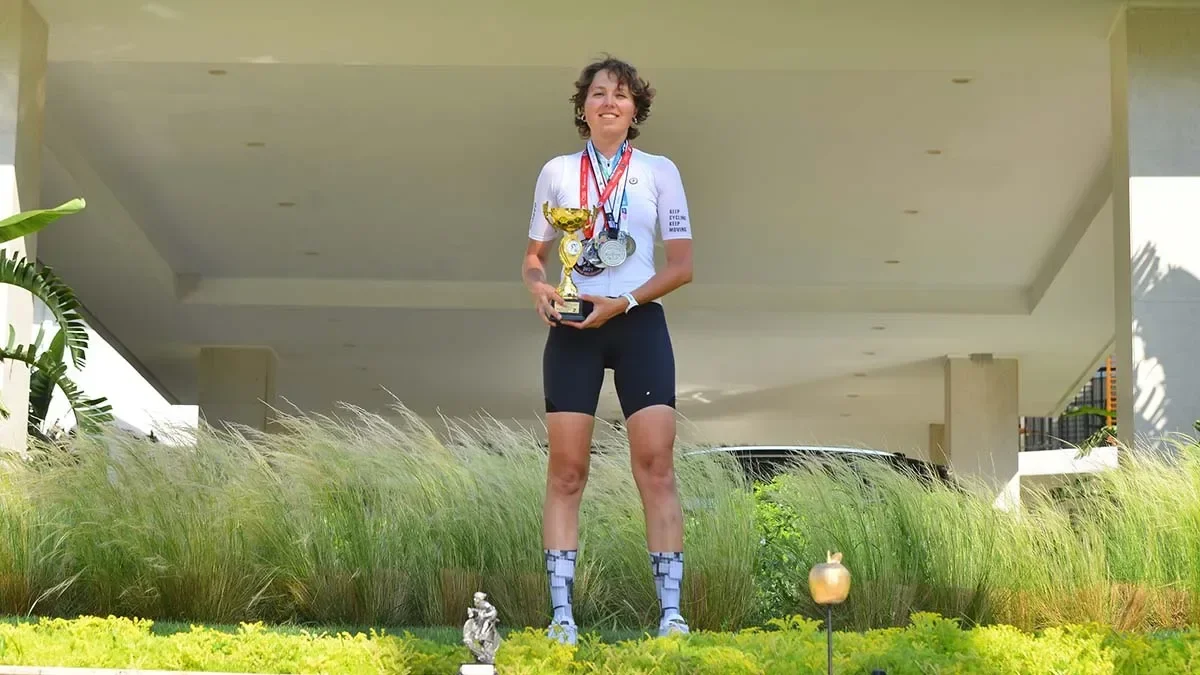 Milli Bisikletçi Melike Çakır, TUI Magic Life Rixos Beldibi'nde spor ve tatili buluşturuyor