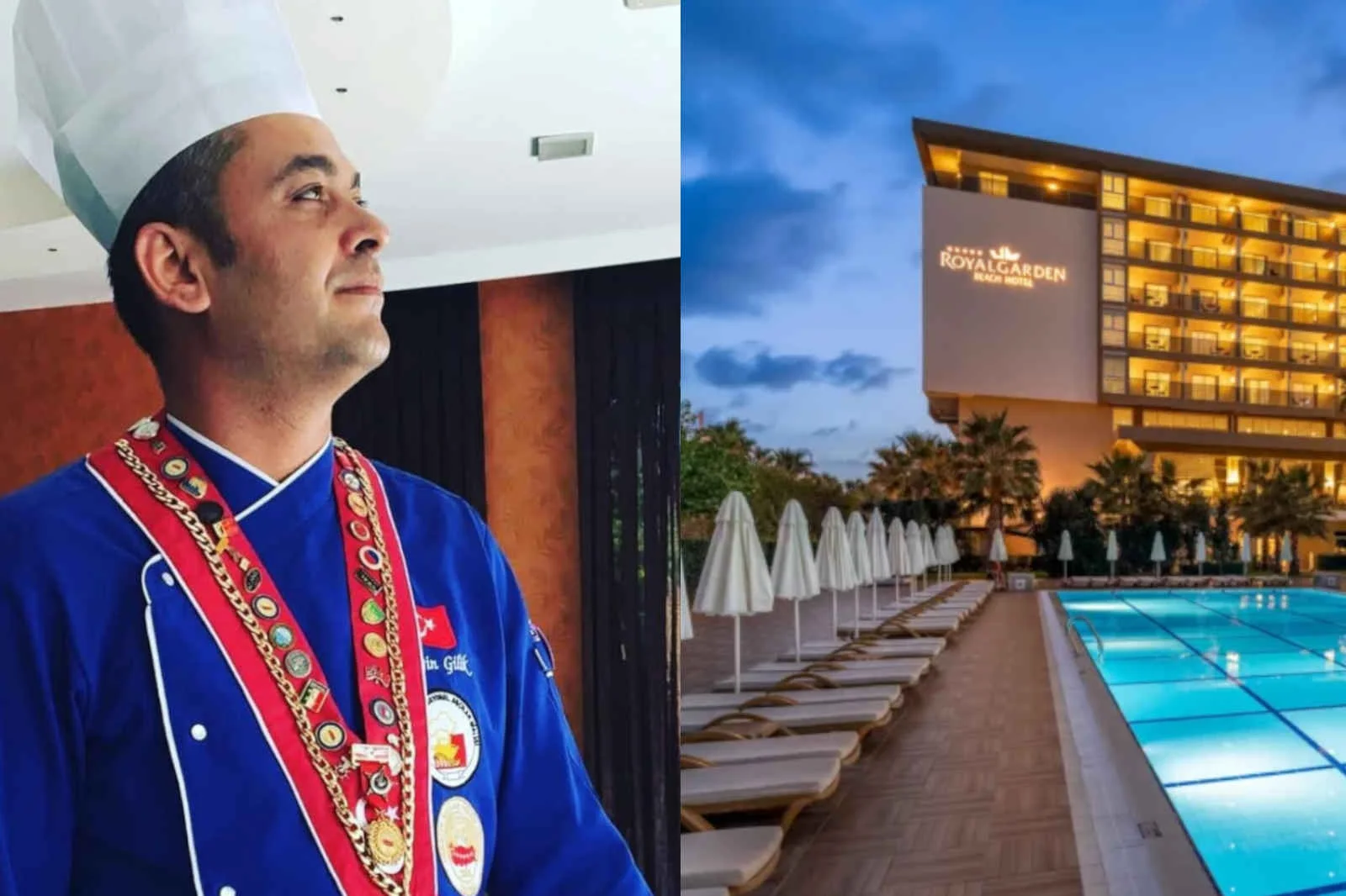 Hüseyin Gilik, Royal Garden Beach Hotel’te
