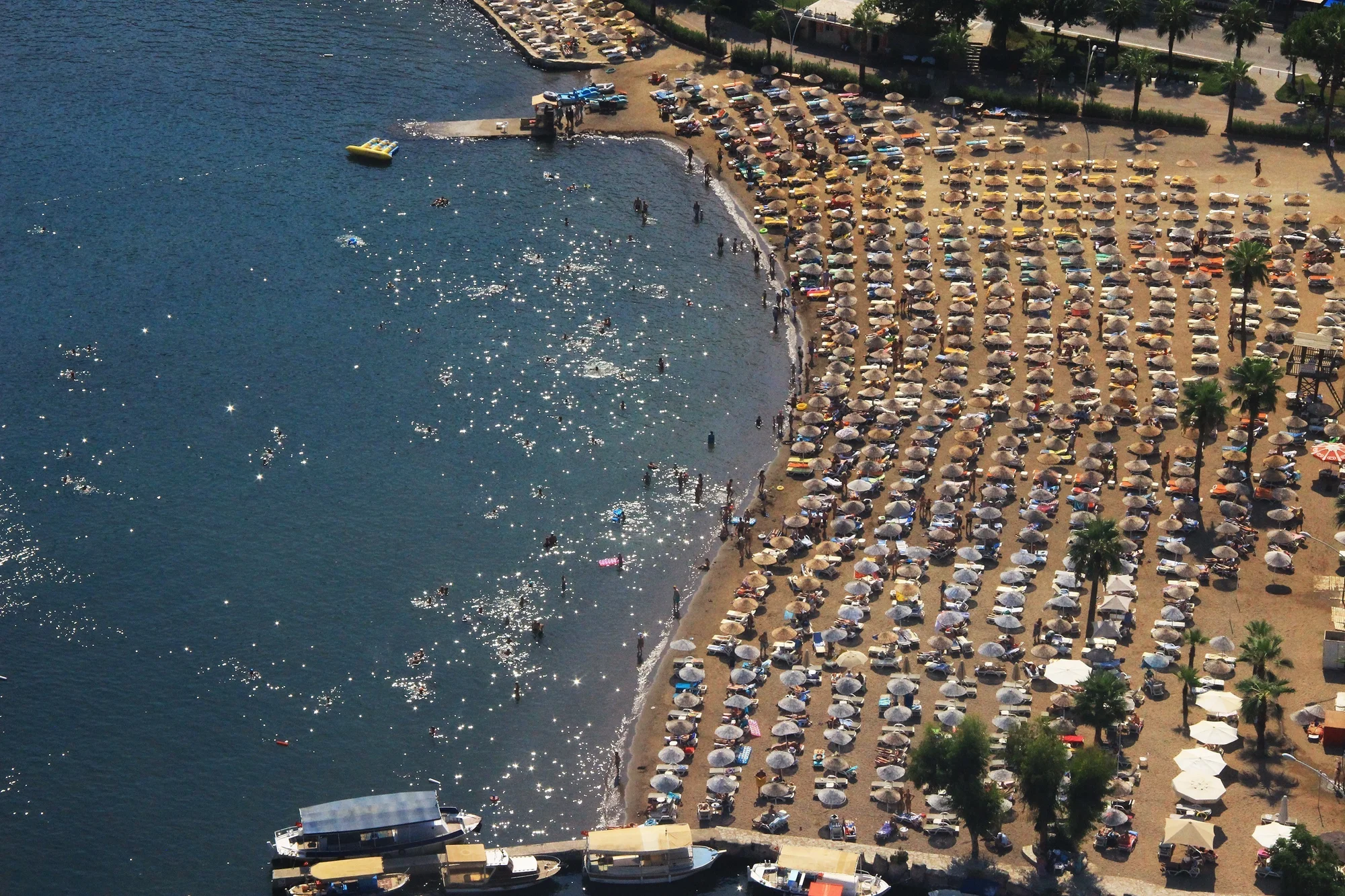 Muğla'ya gelen yabancı turist sayısında %7 düşüş